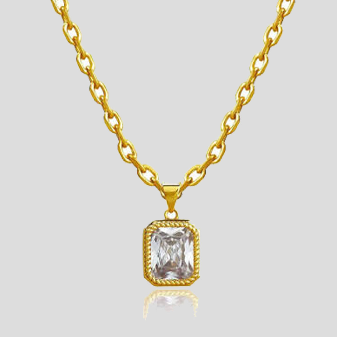 Crystal Pendant Necklace