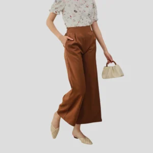 High Waist Wide Leg Pants