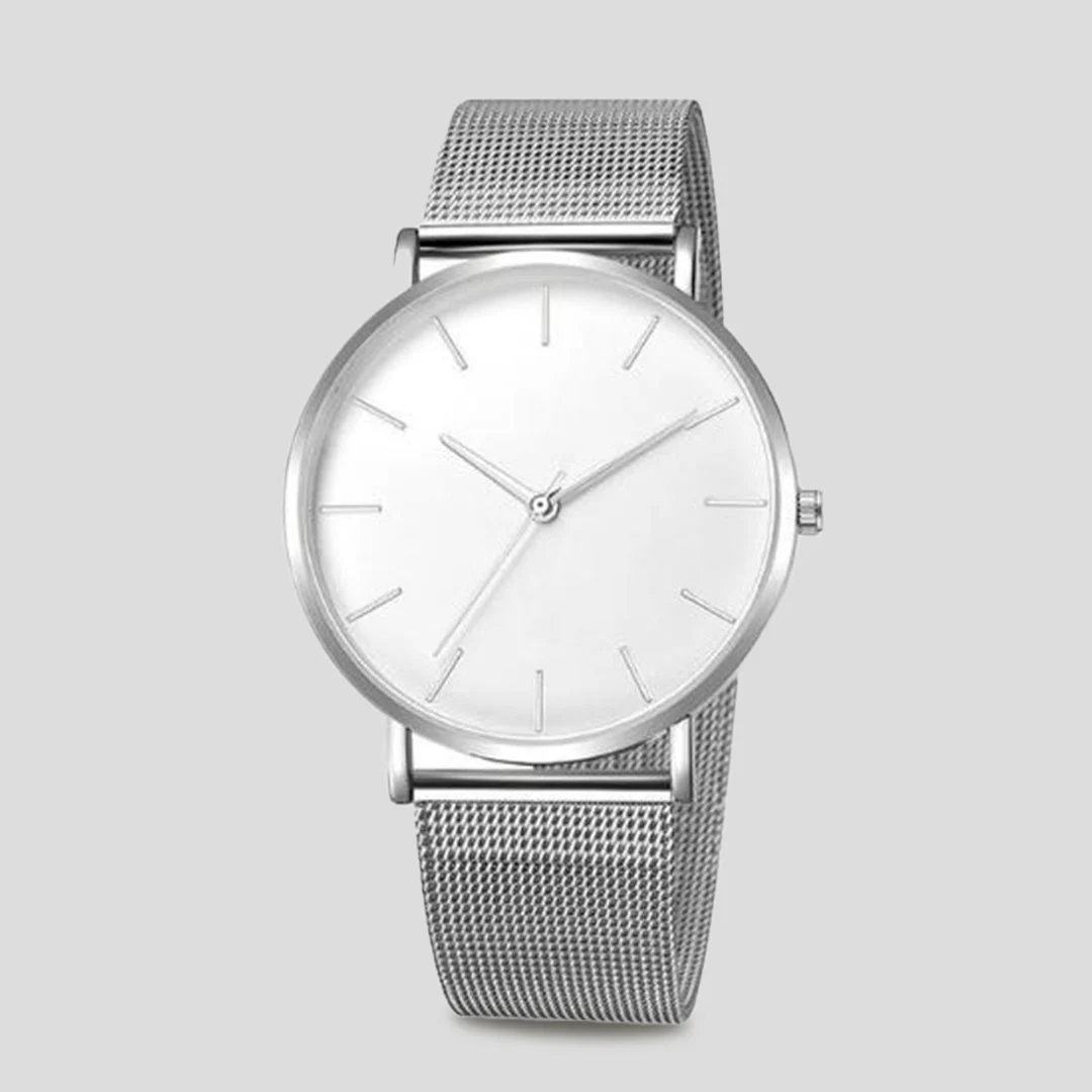 Minimalist Silver Watch