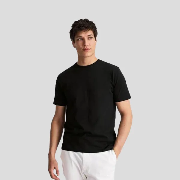 Crew Neck Cotton T-Shirt