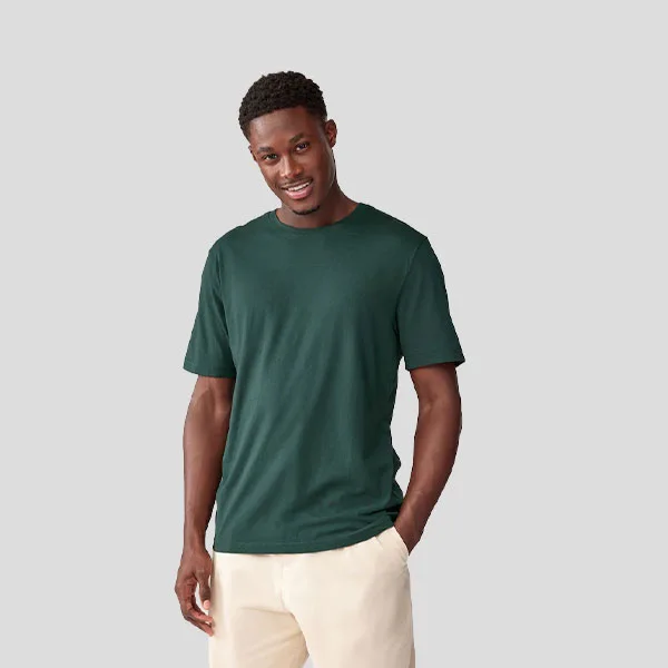 Crew Neck Cotton T-Shirt